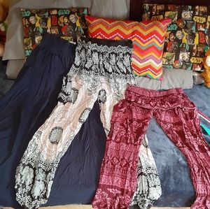 Boho Palazzo and Harem Pant set